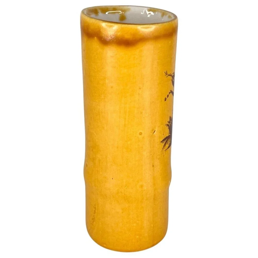 2 VTG Hawaiian Tiki Mug Tihatis Bora Bora E Dance‎ Troup Beachcomber Restaurant